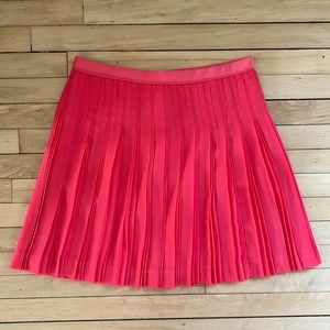J. Crew Bright Coral Mini Skirt